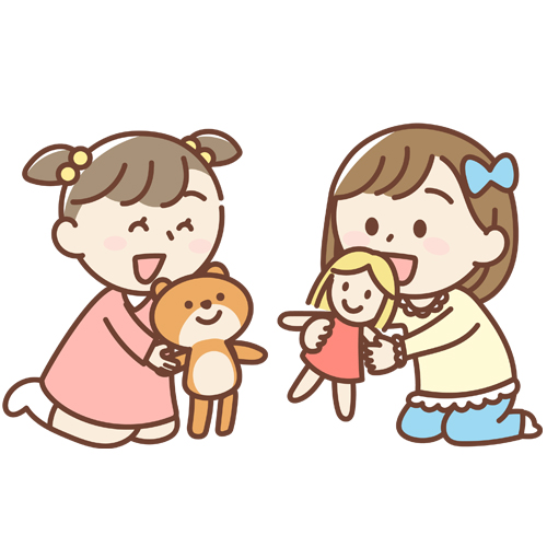 お友達と遊ぼう